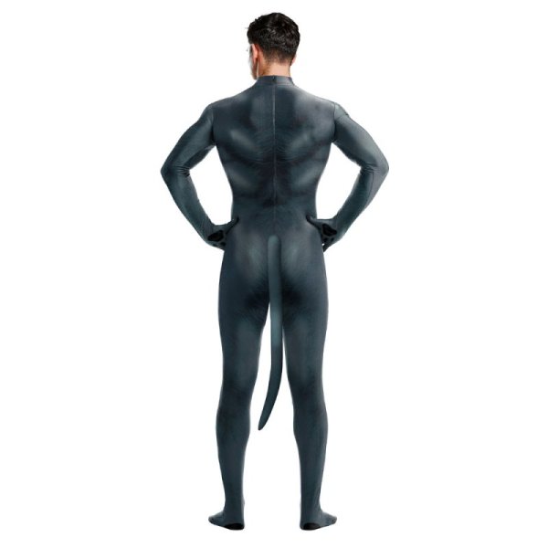(image for) Animal Cosplay Costume - Dark Grey
