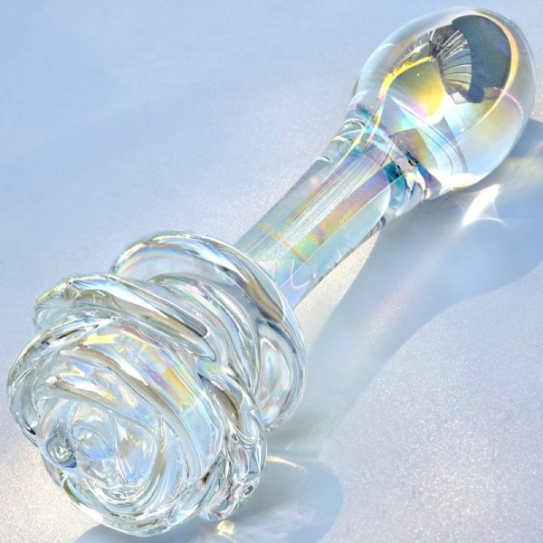 (image for) Flower One Ball Butt Plug - Colorful