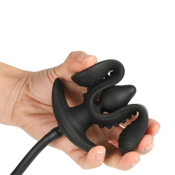 (image for) Flower Bud Inflatable Anal Plug