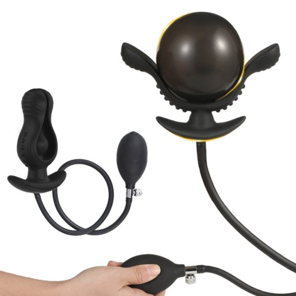 (image for) Flower Bud Inflatable Anal Plug