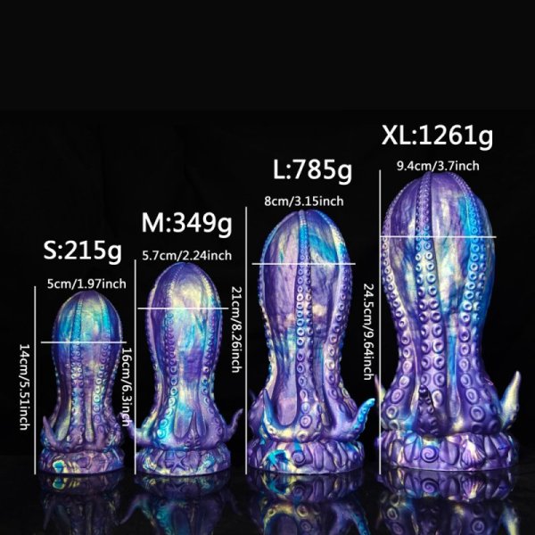 (image for) Big Thick Octopus Anal Dilator Plug