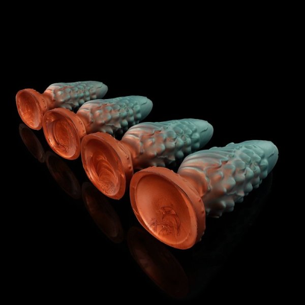 (image for) Tentacle Colorful Silicone Butt Plug