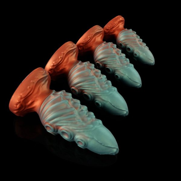 (image for) Tentacle Colorful Silicone Butt Plug