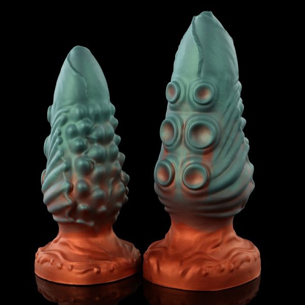 (image for) Tentacle Colorful Silicone Butt Plug