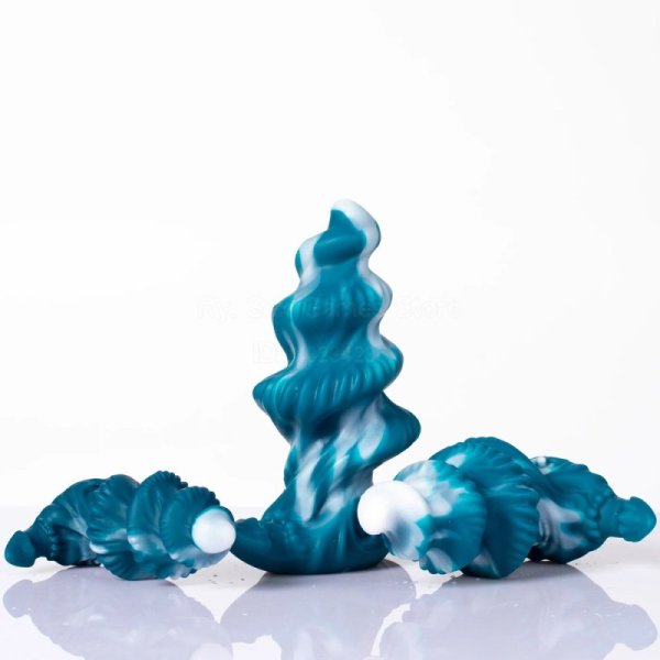 (image for) Mixed Color Spiral Anal Plug
