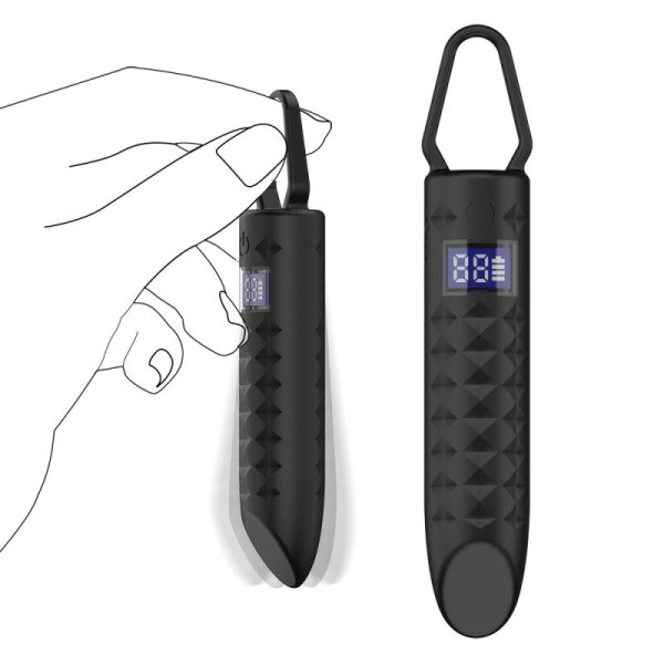 (image for) LCD Mini Vibrator Bullet with Lipstick Shape