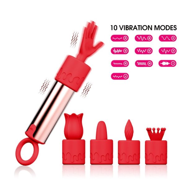 (image for) Bullet Vibrator with 5 Sleeves