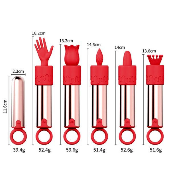 (image for) Bullet Vibrator with 5 Sleeves