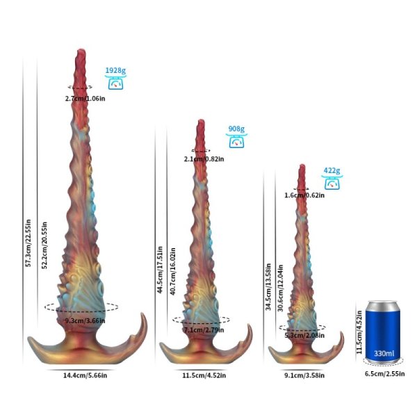(image for) Long Octopus Tentacle Butt Plug
