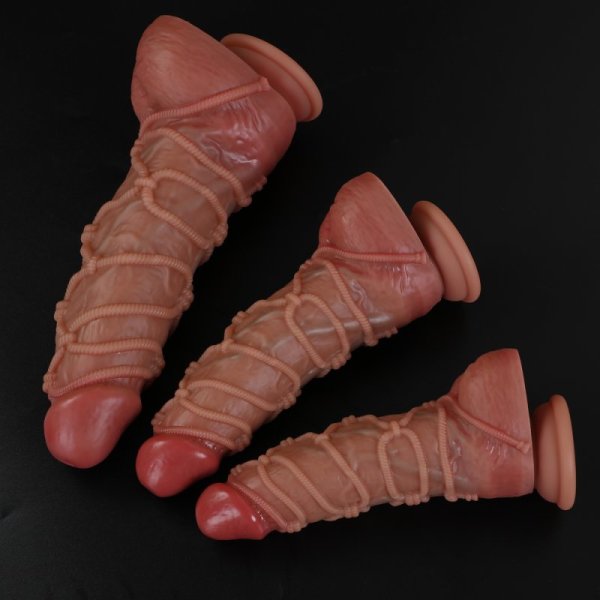 (image for) Rope Bondage Realistic Dildo