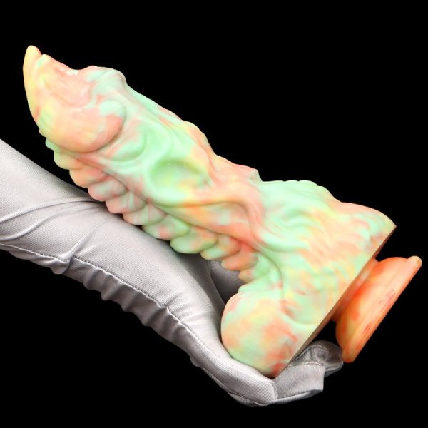 (image for) Rhino Color Mixing Silicone Dildo