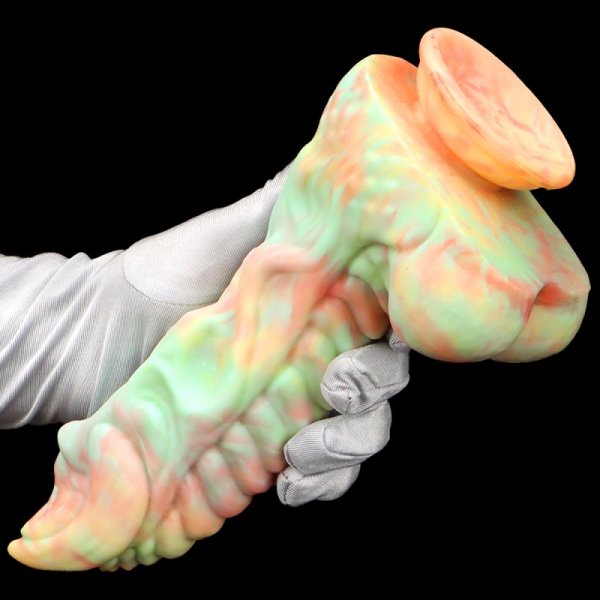 (image for) Rhino Color Mixing Silicone Dildo