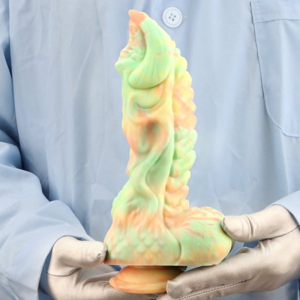 (image for) Rhino Color Mixing Silicone Dildo