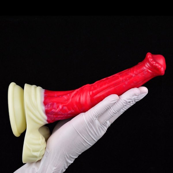 (image for) Alien Beast Hellfire 9.7" Dildo - C