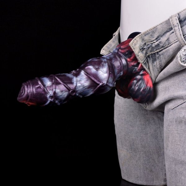 (image for) Alien Beast Night Elf 9.4" Dildo - H