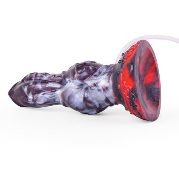(image for) Squirting Alien Beast Night Elf 7.9" Dildo - K