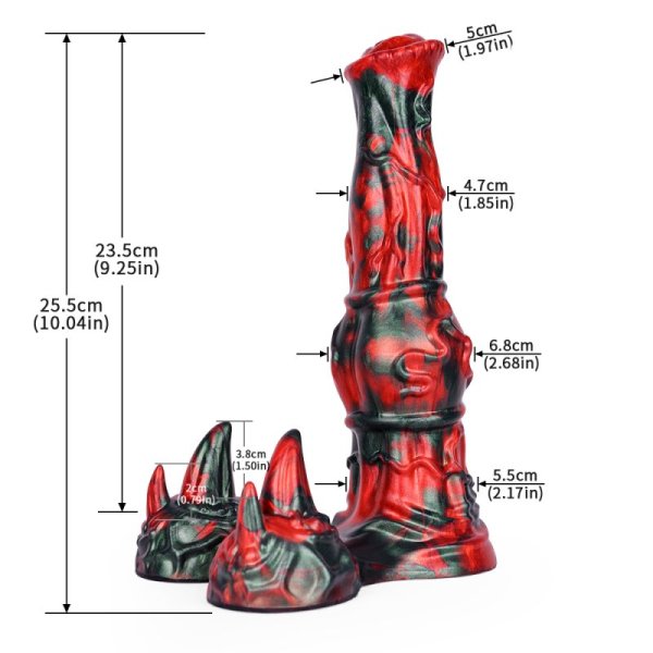 (image for) Red Devils Silicone 10" Horse Dick