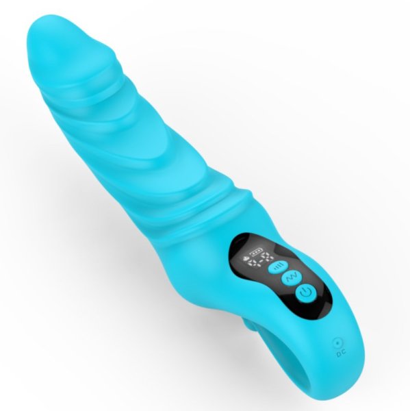 (image for) Heating Vibration Dildo With LCD Display