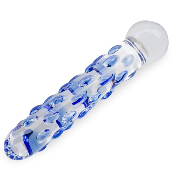 (image for) Rainfall Glass Dildo For Vaginal & Anal