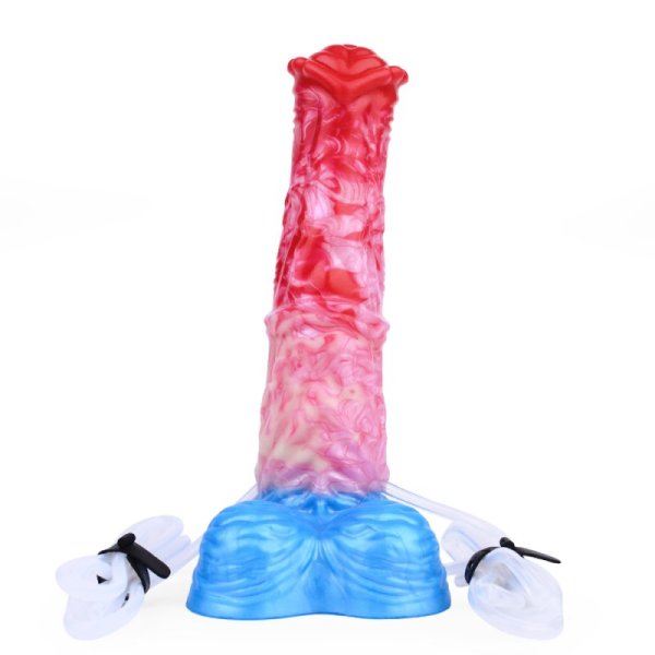 (image for) Squirting & Inflatable Monster Dildo - C