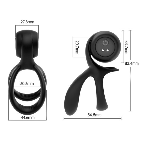 (image for) Naughty Vibrating Cock and Balling Ring