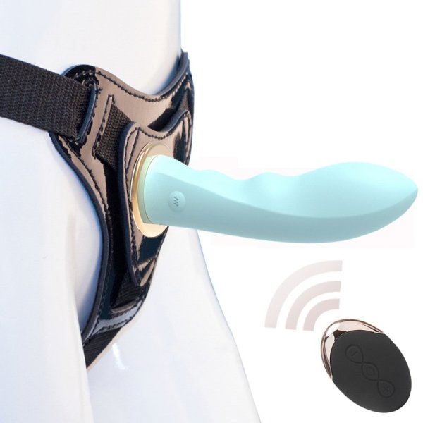 (image for) Screw Strap-On Dildo Vibrator