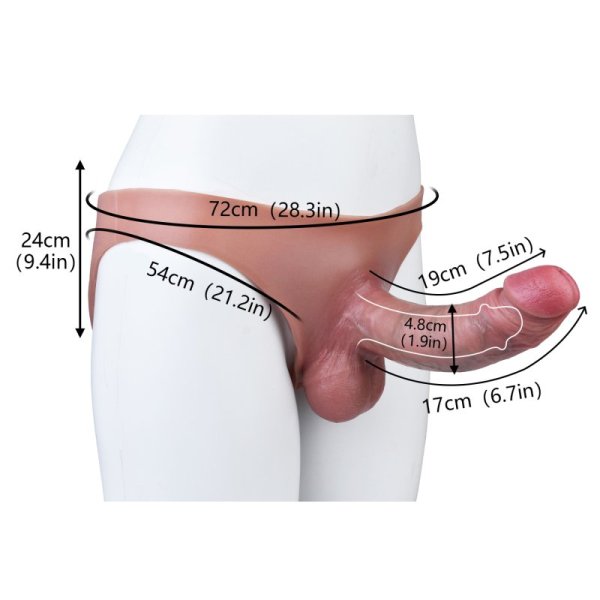(image for) Realistic Cock Sleeve Underwear - E