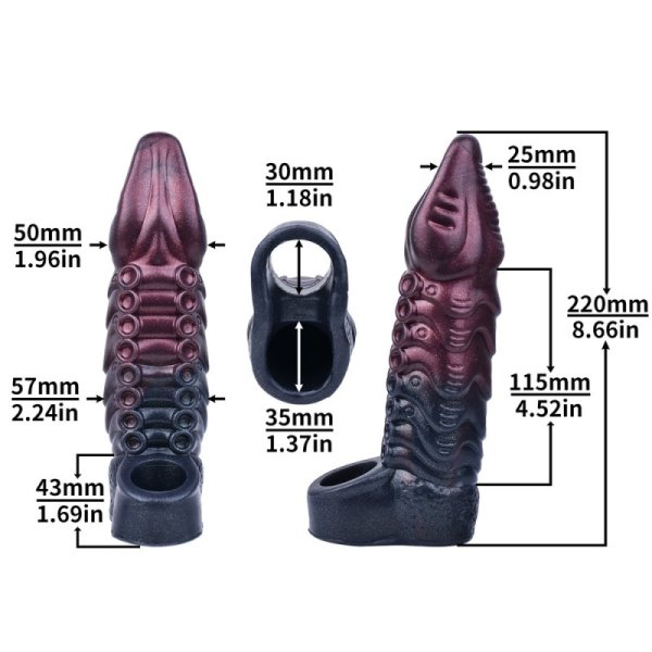 (image for) Monster Penis Extension Sleeve