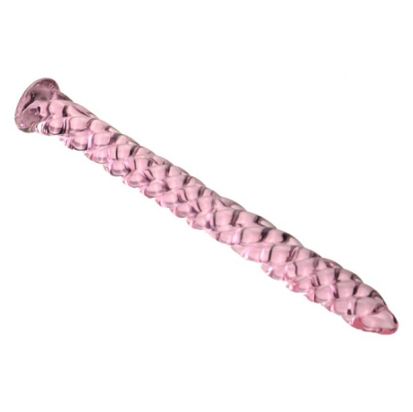 (image for) Pink Glass Threaded Urethral Plug Kit