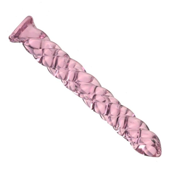 (image for) Pink Glass Threaded Urethral Plug Kit