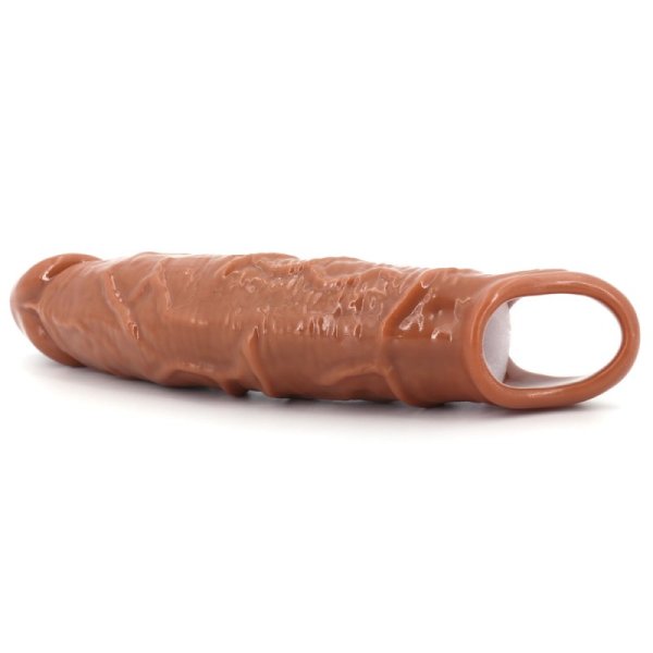 (image for) S/M Size Penis Extension Sleeve Reusable Condoms