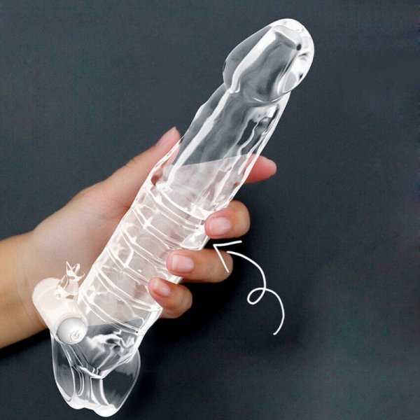 (image for) Thicken Penis Extender Cock Sleeve