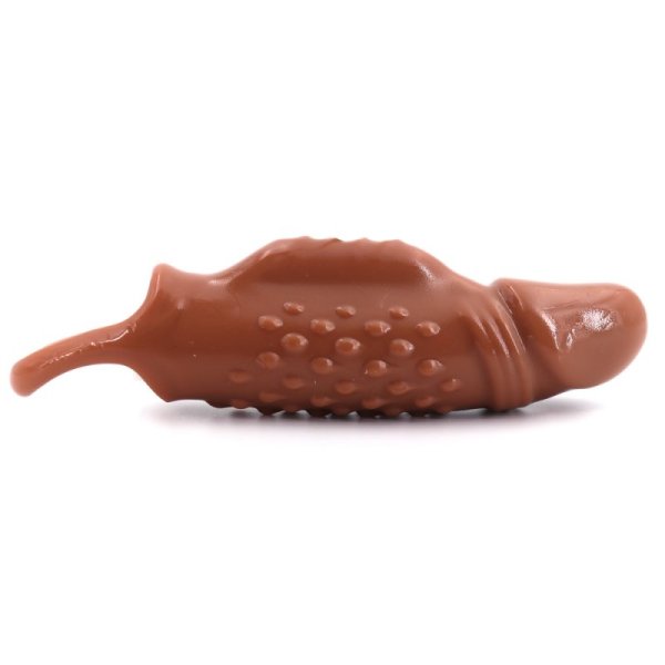 (image for) Vibrating Penis Extender Sleeve - Bump