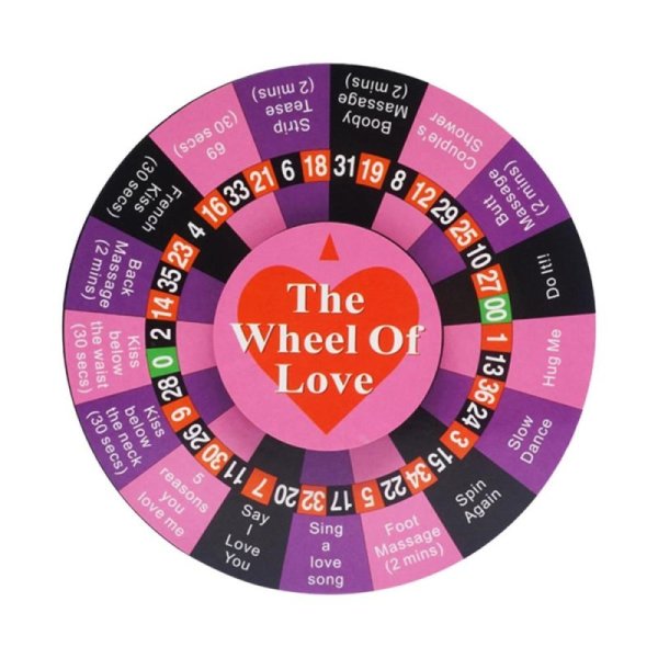 (image for) The Wheel of Love Game Fun Turntable