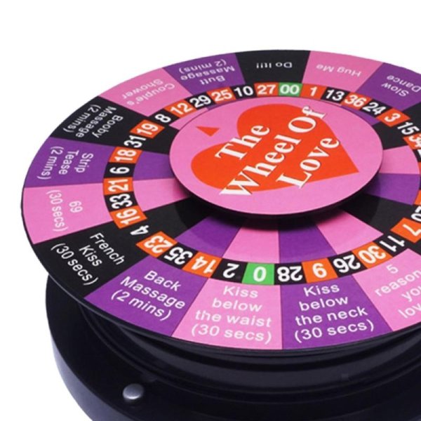 (image for) The Wheel of Love Game Fun Turntable
