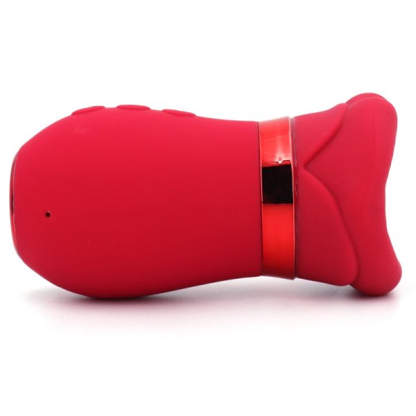 (image for) 4IN1 Mouth Sucking Vibrator Rose Vibrator