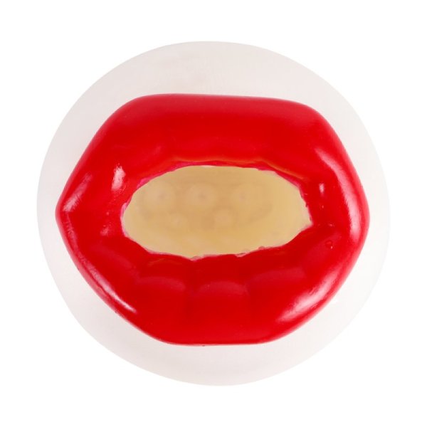 (image for) Pocket Silicone Glans Trainer - Hot Lips