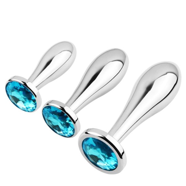(image for) Detachable Screw Weighted Metal Butt Plug