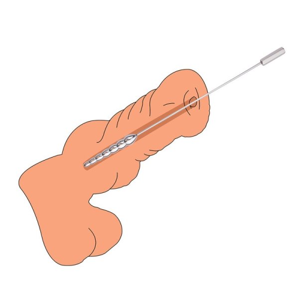 (image for) Stainless Steel Urethral Dilator Stick