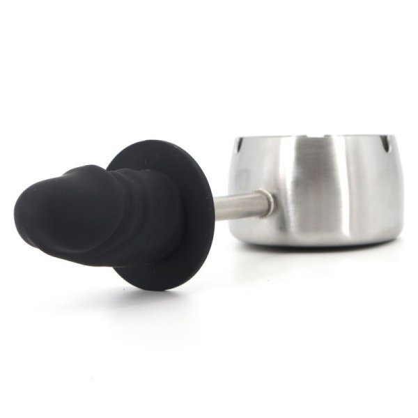 (image for) Human Ashtray Penis Gag Harness
