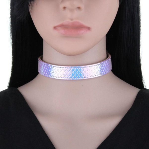 (image for) Magic Laser Fish Scale Punk Collar