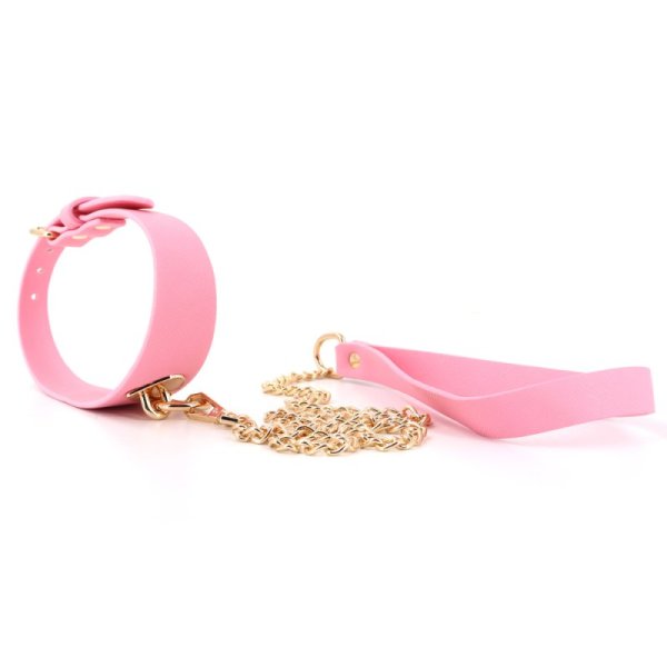 (image for) Barbie Pink Leather Neck Collar