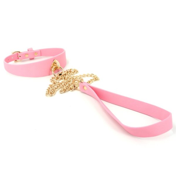 (image for) Barbie Pink Leather Neck Collar
