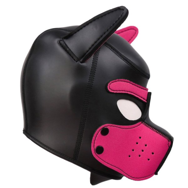 (image for) Puppy Role Play Bondage Hood