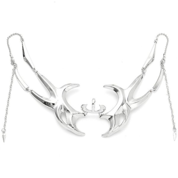 (image for) Gothic Mecha Ornament Face Earrings