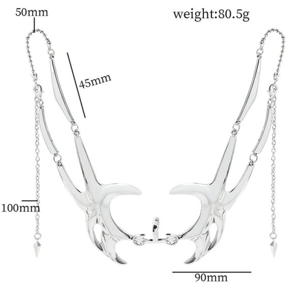 (image for) Halloween Party Prom Metal Mask Set