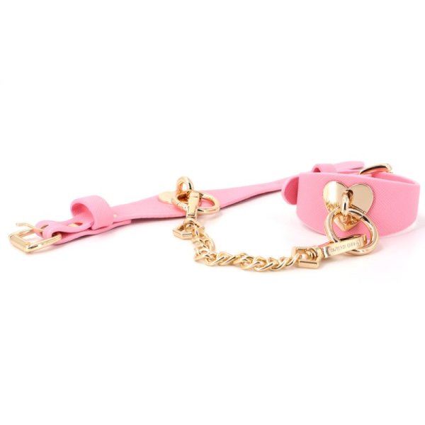(image for) Barbie Pink Leather HandCuffs