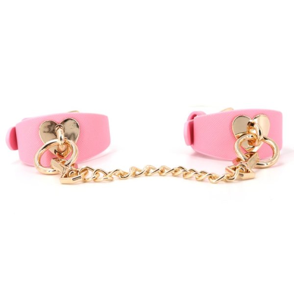 (image for) Barbie Pink Leather HandCuffs
