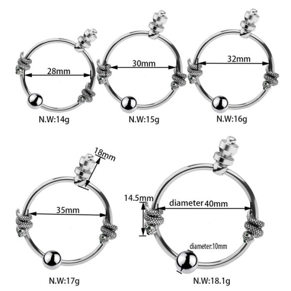 (image for) Electric Shock Snake Glans Ring