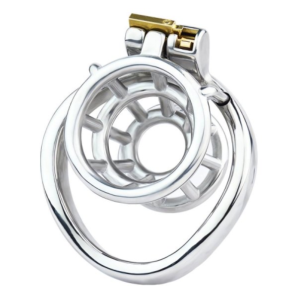 (image for) Stuck In Chastity Cage